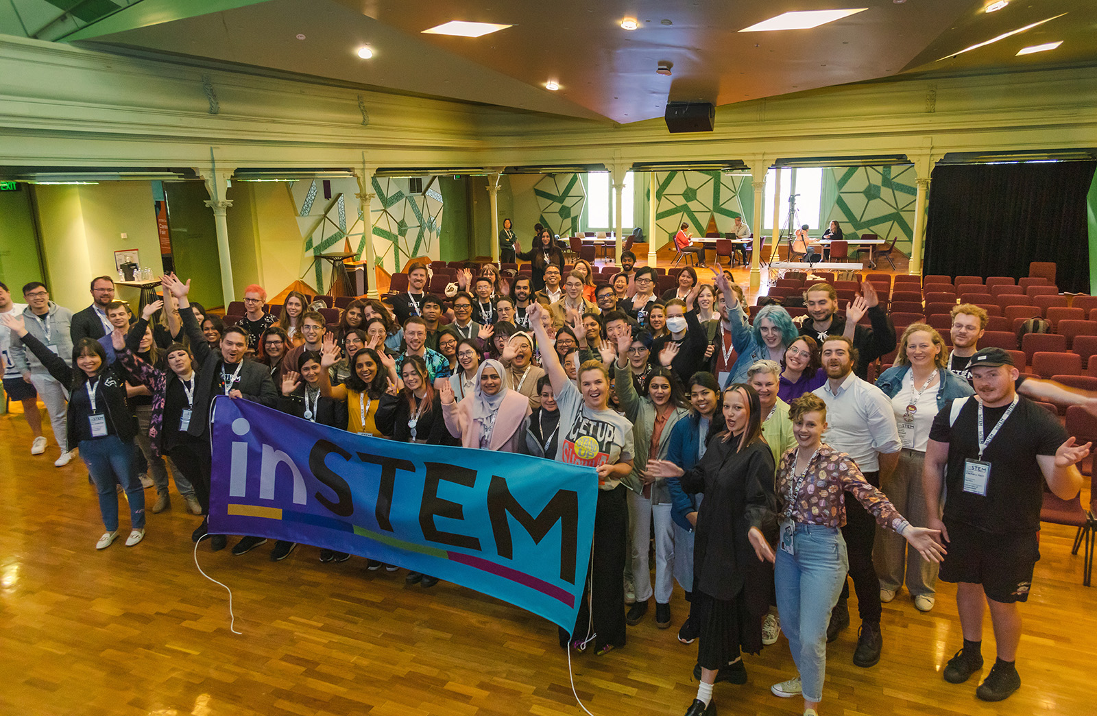 Attendees gathered for the inSTEM Conference at RMIT University's Storey Hall